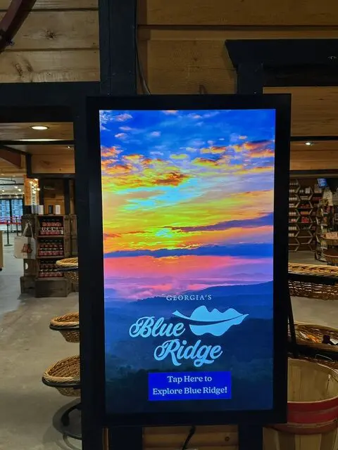 fannin county 43 inch wall mount kiosk